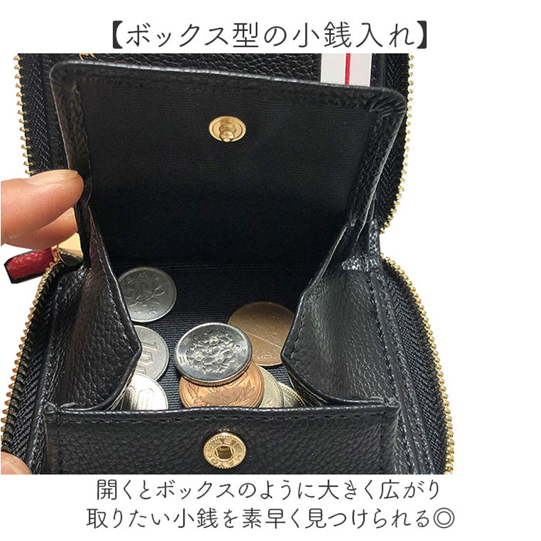 バックヤードファミリー BACKYARD FAMILY Pisoraro ピソラロ ハラコ ラウンド二つ折りミニウォレット (DALMATIAN) DALMATIAN