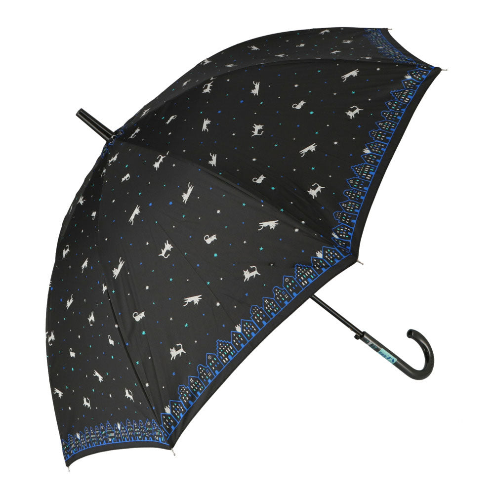 ノーブランド No Brand amusant sous la pluie 60cm 耐風長傘 10mm