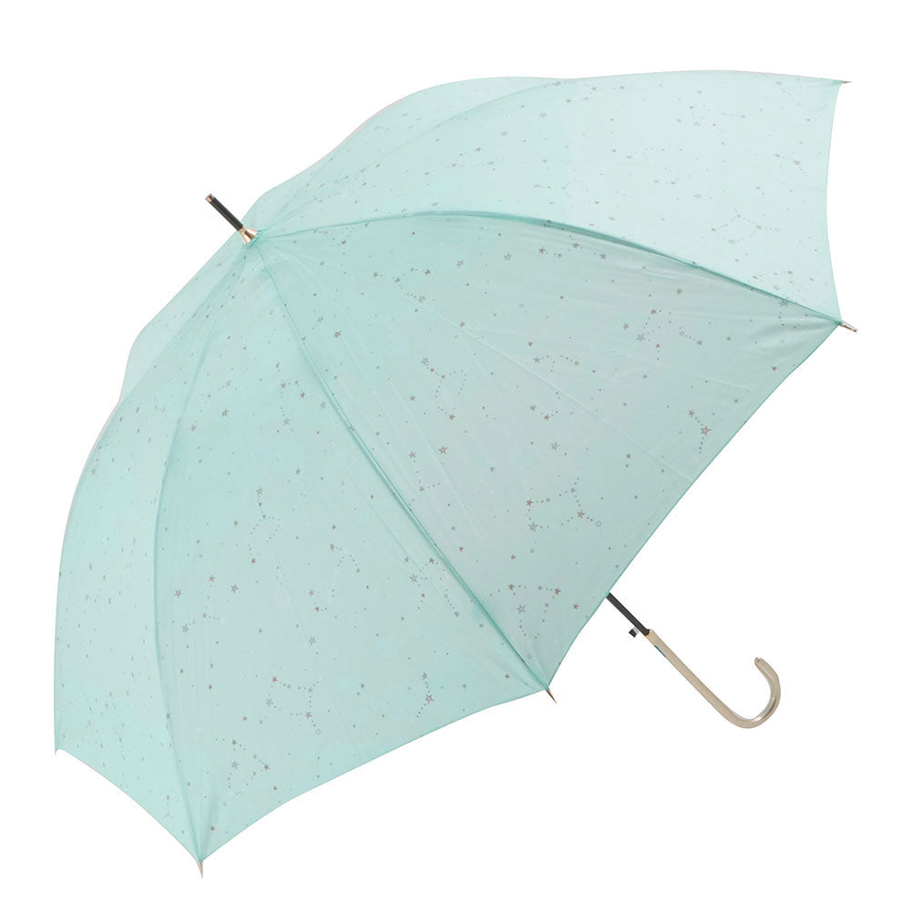 ノーブランド No Brand amusant sous la pluie 60cmBJ 耐風 8mm スリム 長傘,27720.星座SKY