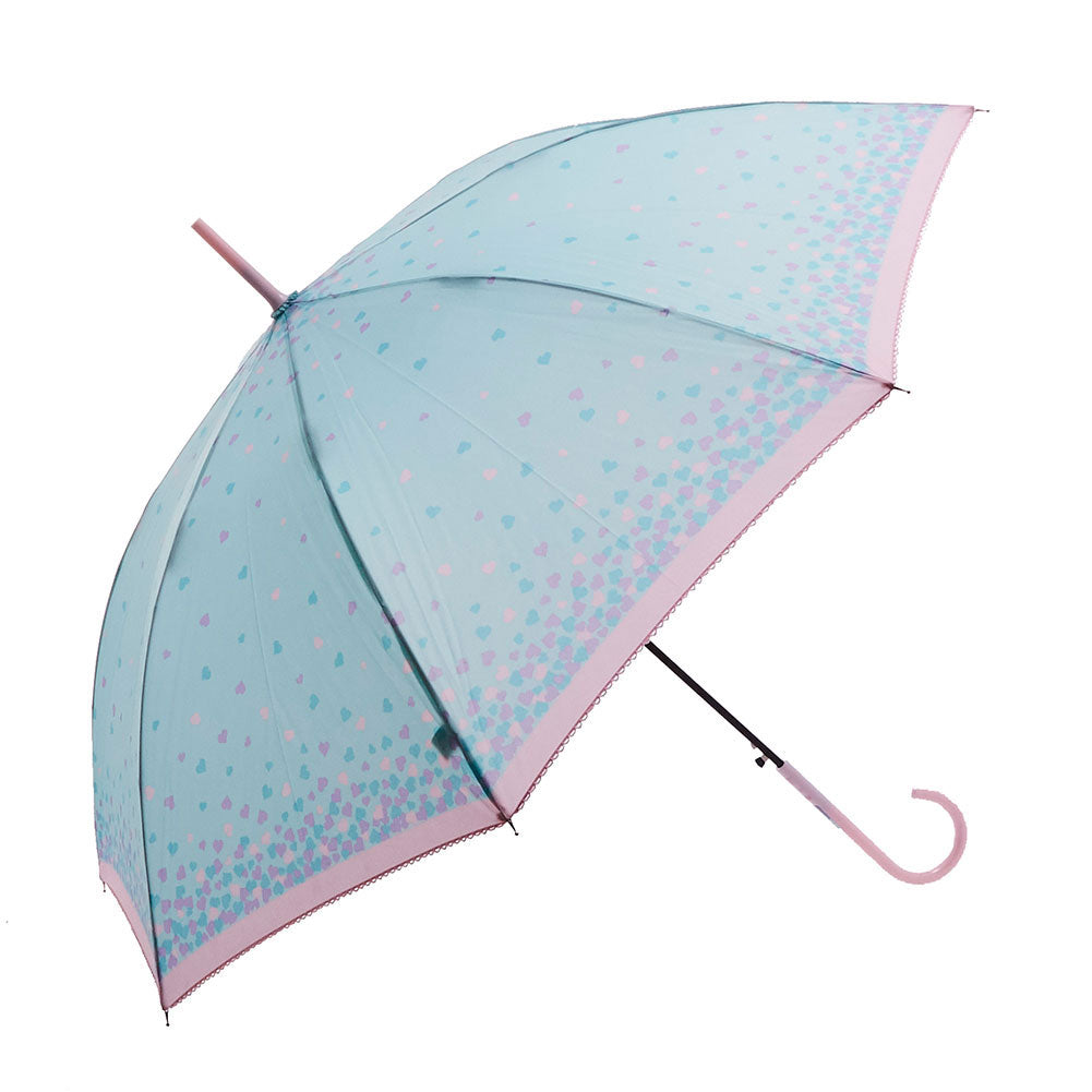 No Brand amusant sous la pluie 60cmBJ Windproof 8mm Slim Long Umbrella