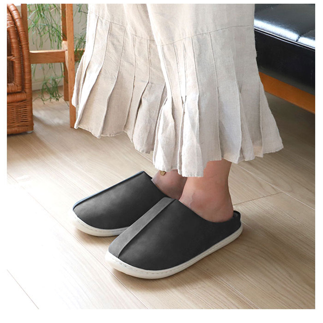 バックヤードファミリー BACKYARD FAMILY NOUVELLE ヌーベル ルームシューズ