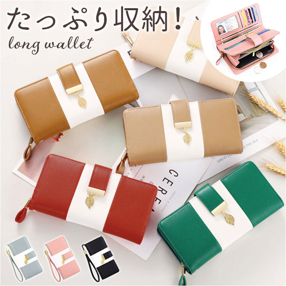 バックヤードファミリー BACKYARD FAMILY 財布 レディース 長財布 (ライトピンク) ライトピンク