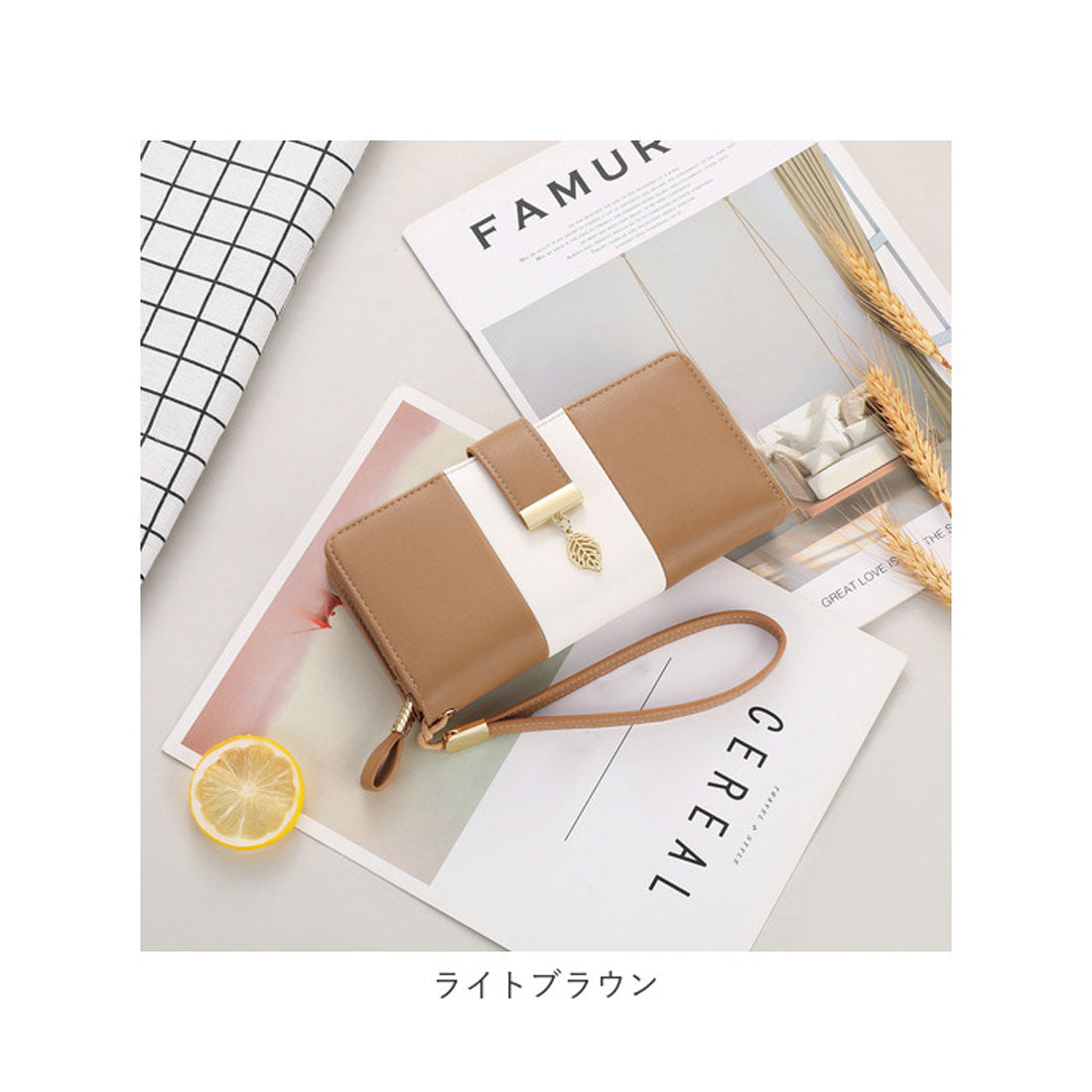 バックヤードファミリー BACKYARD FAMILY 財布 レディース 長財布 (ライトピンク) ライトピンク