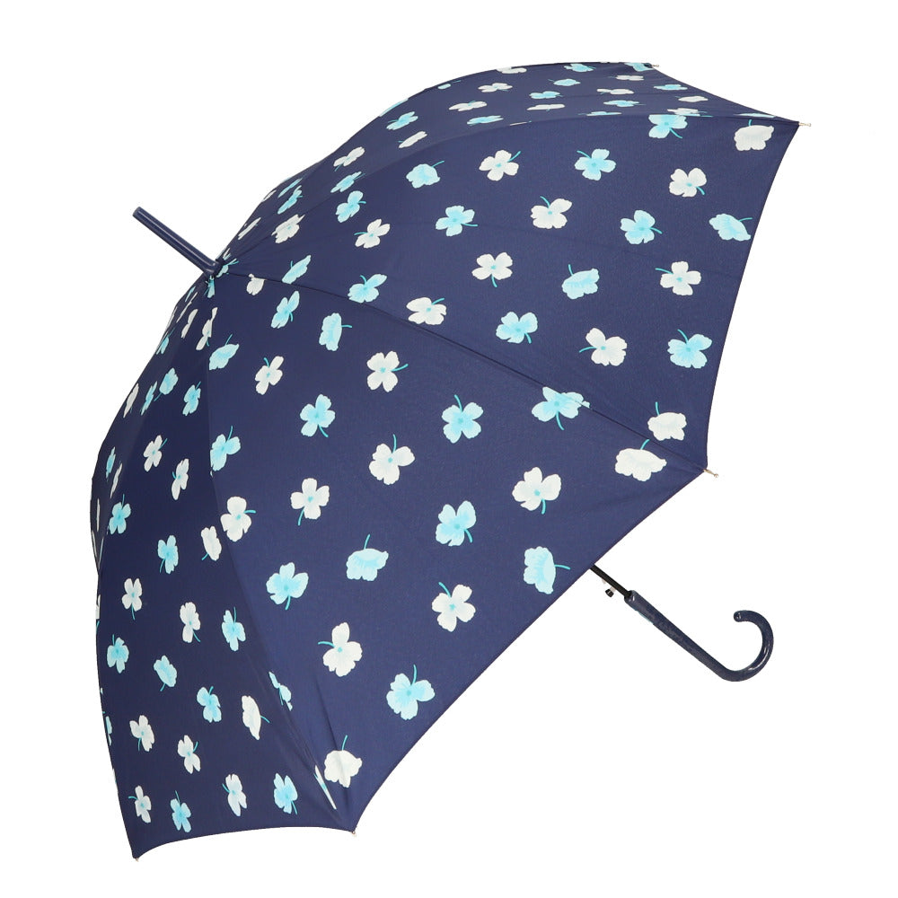 バックヤードファミリー BACKYARD FAMILY amusant sous la pluie 60cmBJ 耐風 8mm スリム 長傘 (ガーリッシュフラワーNV) ガーリッシュフラワーNV