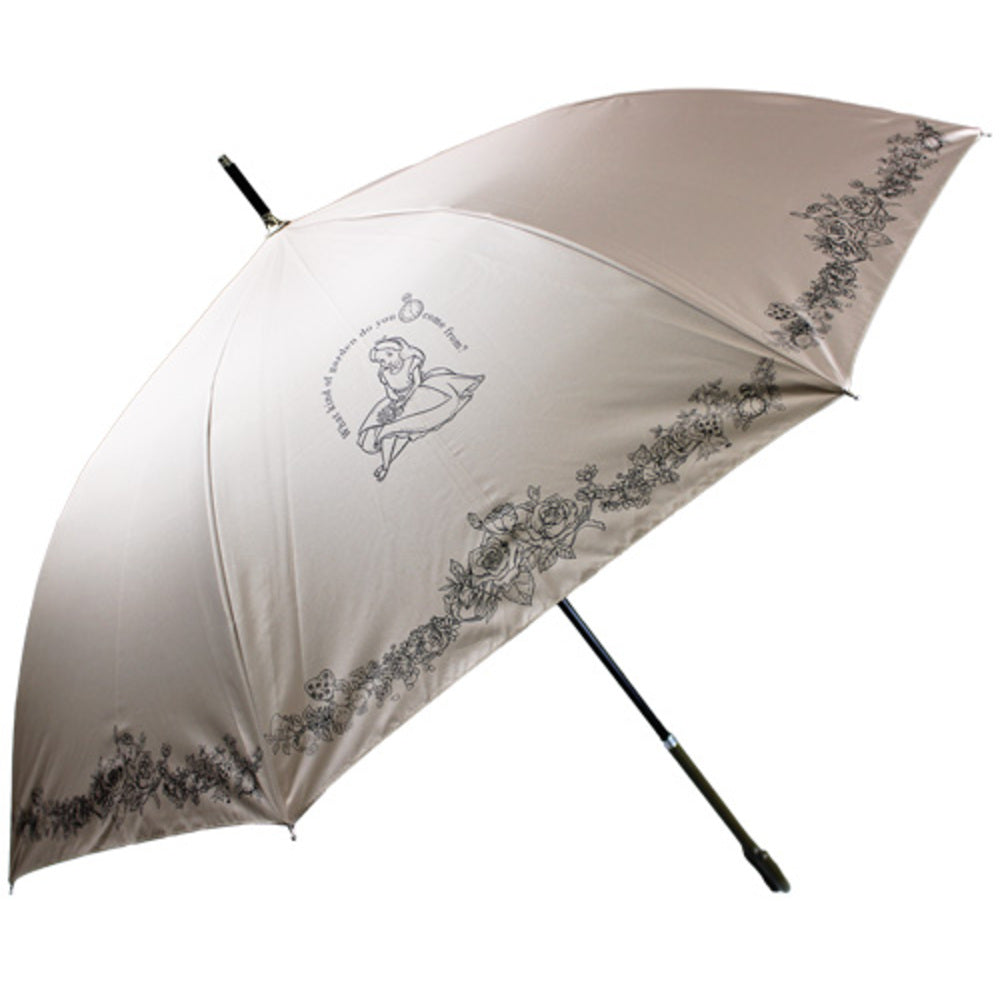 バックヤードファミリー BACKYARD FAMILY 傘 レディース ブランド 長傘 晴雨兼用,6672アリスブラウン
