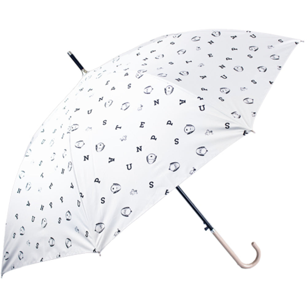バックヤードファミリー BACKYARD FAMILY 傘 レディース ブランド 長傘 晴雨兼用,6669スヌーピーオフホワイト