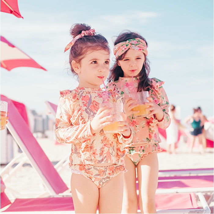 バックヤードファミリー BACKYARD FAMILY 水着 キッズ 女の子【返品不可商品】