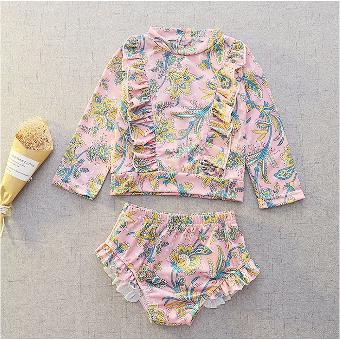 バックヤードファミリー BACKYARD FAMILY 水着 キッズ 女の子【返品不可商品】