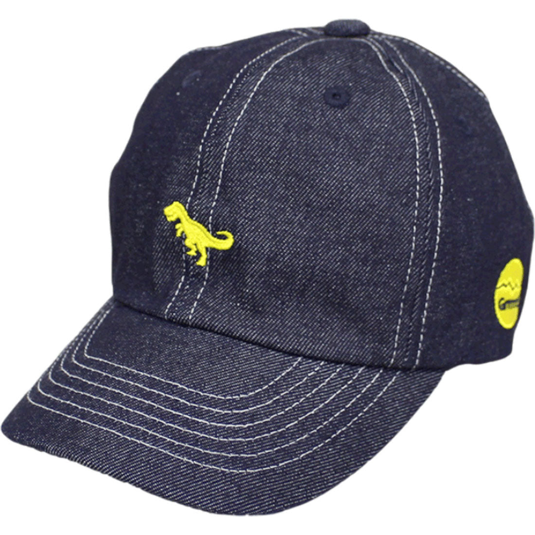バックヤードファミリー BACKYARD FAMILY ダイナソーローキャップ (DENIMNAVY) DENIMNAVY