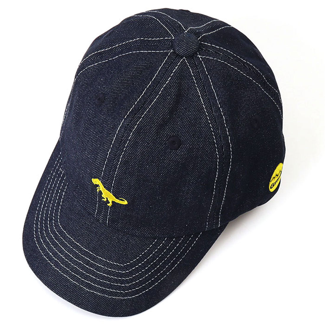 バックヤードファミリー BACKYARD FAMILY ダイナソーローキャップ (DENIMNAVY) DENIMNAVY