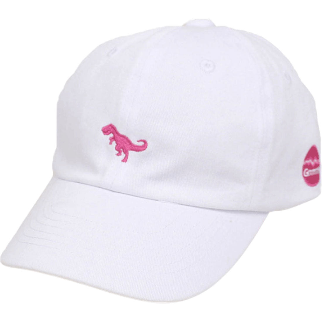 バックヤードファミリー BACKYARD FAMILY ダイナソーローキャップ (WHITE) WHITE