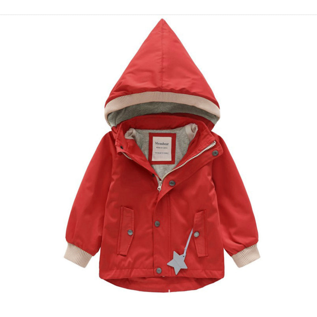 バックヤードファミリー BACKYARD FAMILY こども撥水防風コートmeanbear
