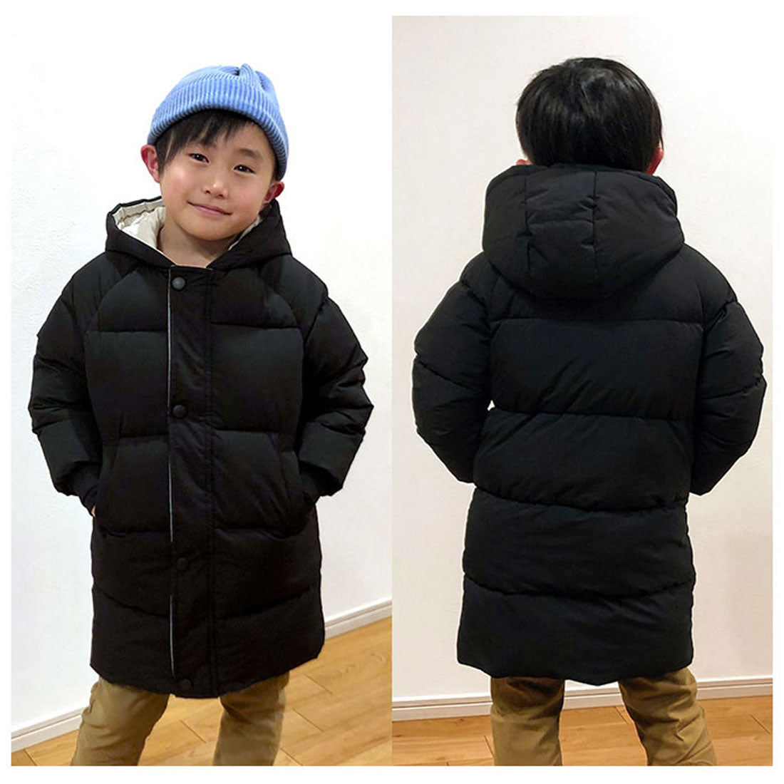 バックヤードファミリー BACKYARD FAMILY キッズダウンコート ks1659