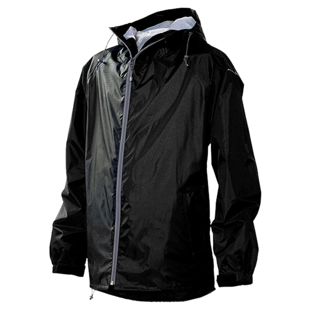 バックヤードファミリー BACKYARD FAMILY MAKKU レイントラックジャケット AS-900,ブラックL