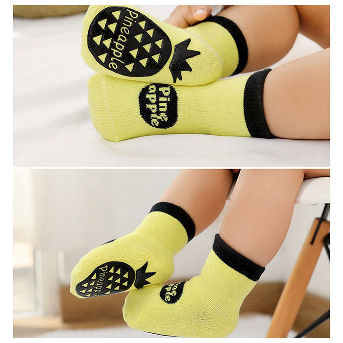 BACKYARD FAMILY Baby Socks Non-Slip Kids Socks