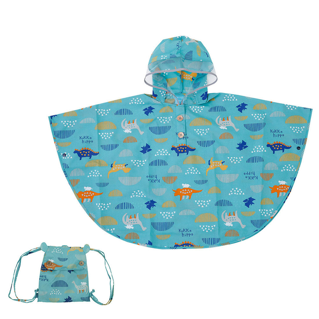 BACKYARD FAMILY 兒童雨衣雨披 90 厘米