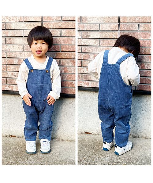 BACKYARD FAMILY 兒童背帶褲長褲 Baby O