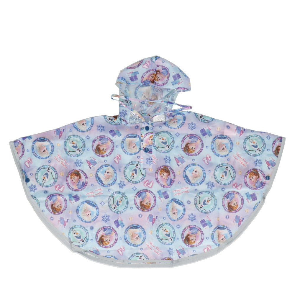 バックヤードファミリー BACKYARD FAMILY キャラクター キッズレインポンチョ RAPO2,アナと雪の女王