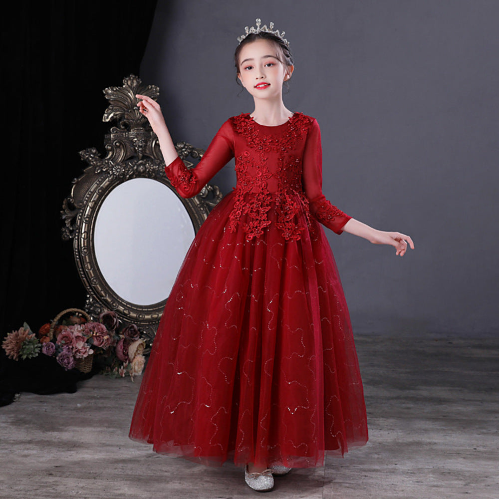 BACKYARD FAMILY BACKYARD FAMILY Kids Formal Dress Long xjformaldress07