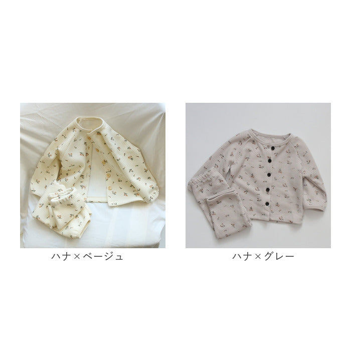 バックヤードファミリー BACKYARD FAMILY キッズ パジャマ 長袖 上下セット yskid5519