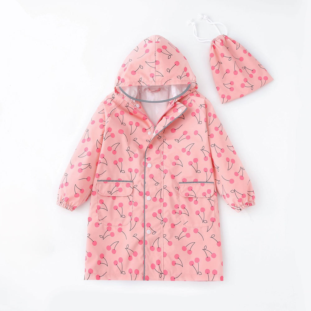 バックヤードファミリー BACKYARD FAMILY レインコート キッズ,ピンク