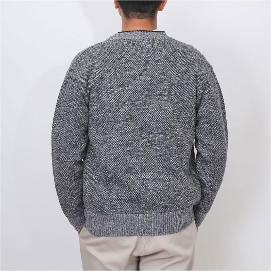 バックヤードファミリー BACKYARD FAMILY ニットカーディガン メンズ (ライトモカ) ライトモカ