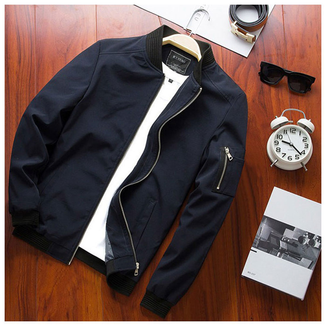 バックヤードファミリー BACKYARD FAMILY メンズ ジャケット シンプル gtops479 (レッド) レッド