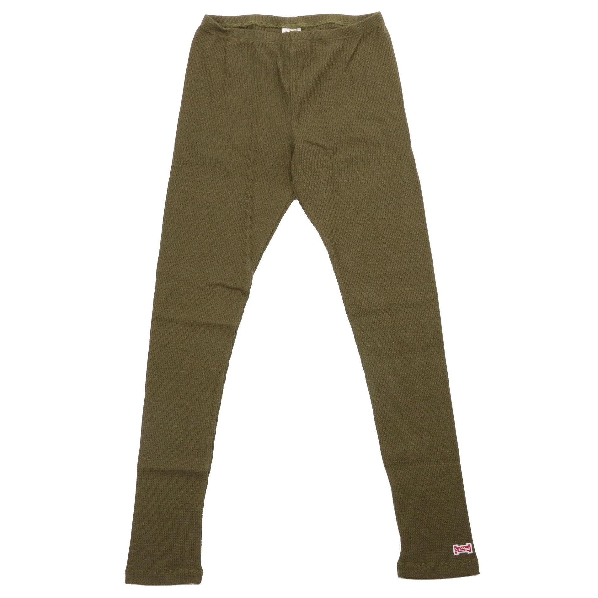 ノーブランド No Brand ヘルスニット Healthknit レギンス (オリーブ) オリーブ
