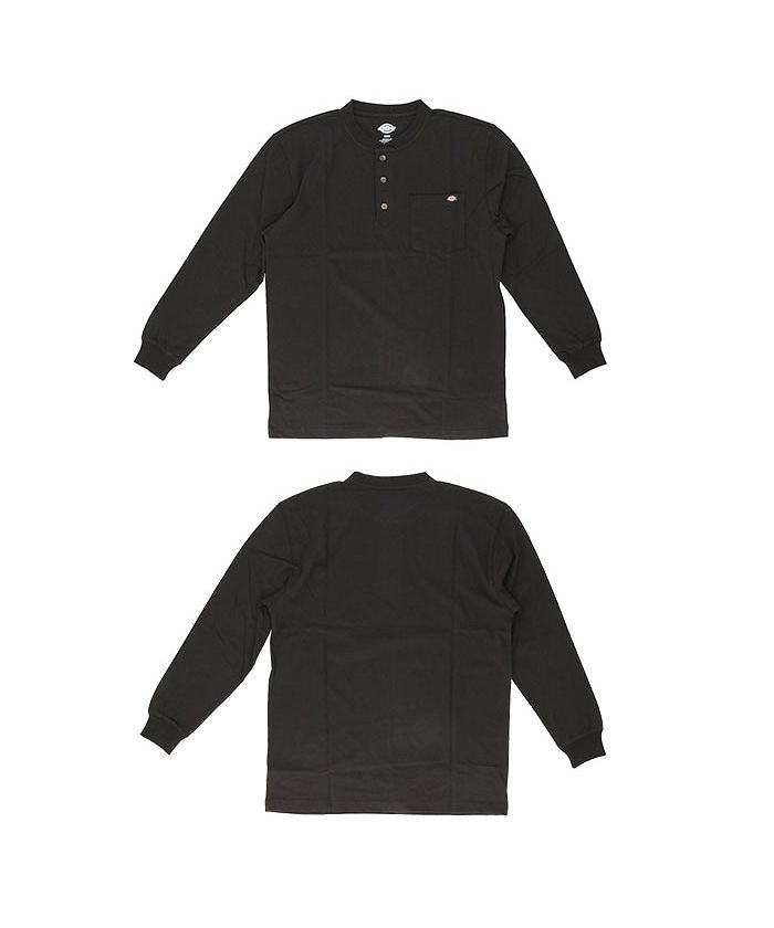 BACKYARD FAMILY Dickies Long Sleeve Henley Shirt WL451