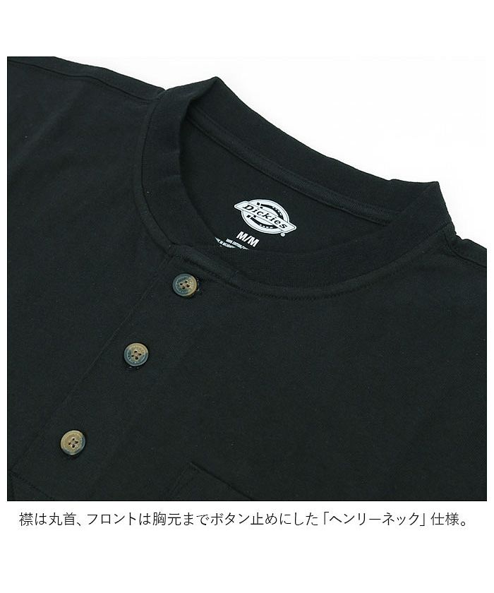 BACKYARD FAMILY Dickies Long Sleeve Henley Shirt WL451