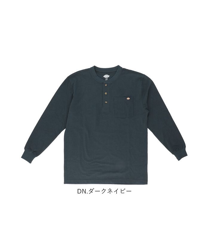 BACKYARD FAMILY Dickies Long Sleeve Henley Shirt WL451