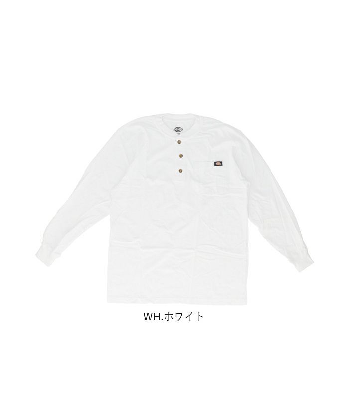 BACKYARD FAMILY Dickies Long Sleeve Henley Shirt WL451