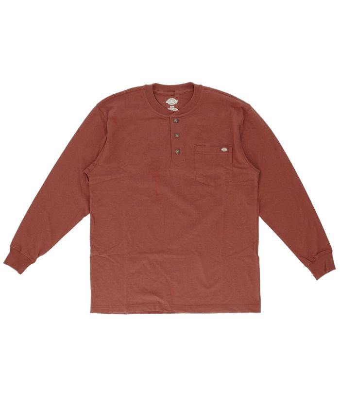 BACKYARD FAMILY Dickies Long Sleeve Henley Shirt WL451