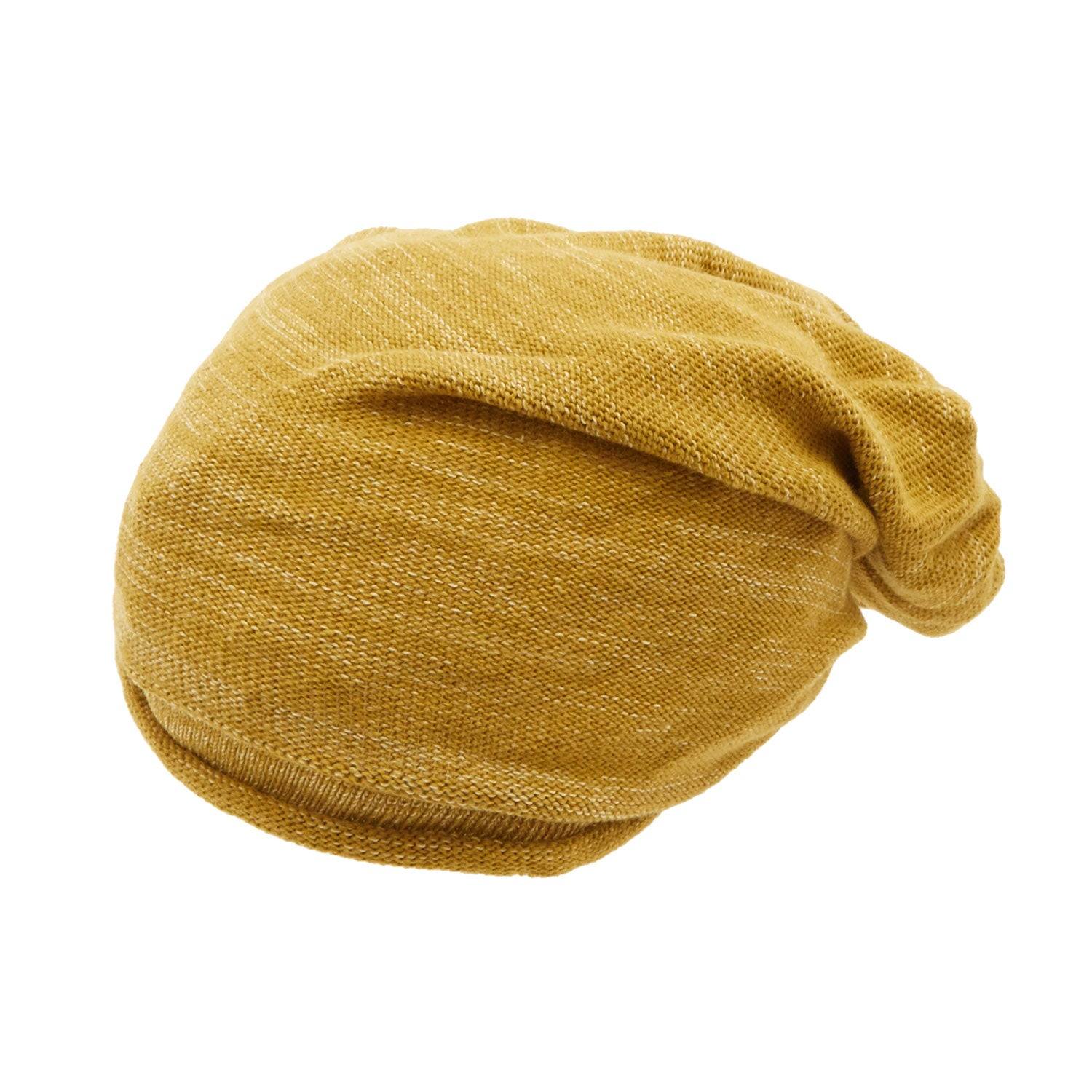 ノーブランド No Brand コットン キャップ ビーニー Cotton Beanie,カーキxベージュ