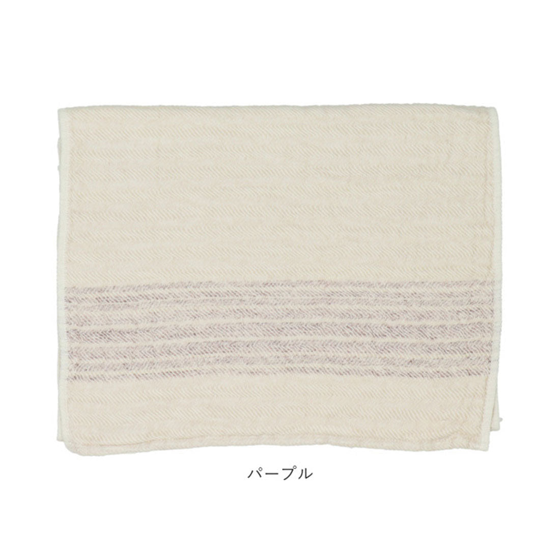 BACKYARD FAMILY Flax Line Face Towel