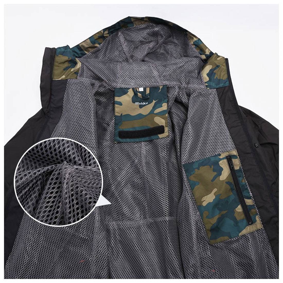 バックヤードファミリー BACKYARD FAMILY Makku マック レインスーツ クロスオーバーレインスーツ AS-8510