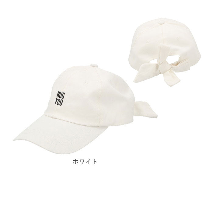 ノーブランド No Brand 刺繍キャップ リボンキャップ