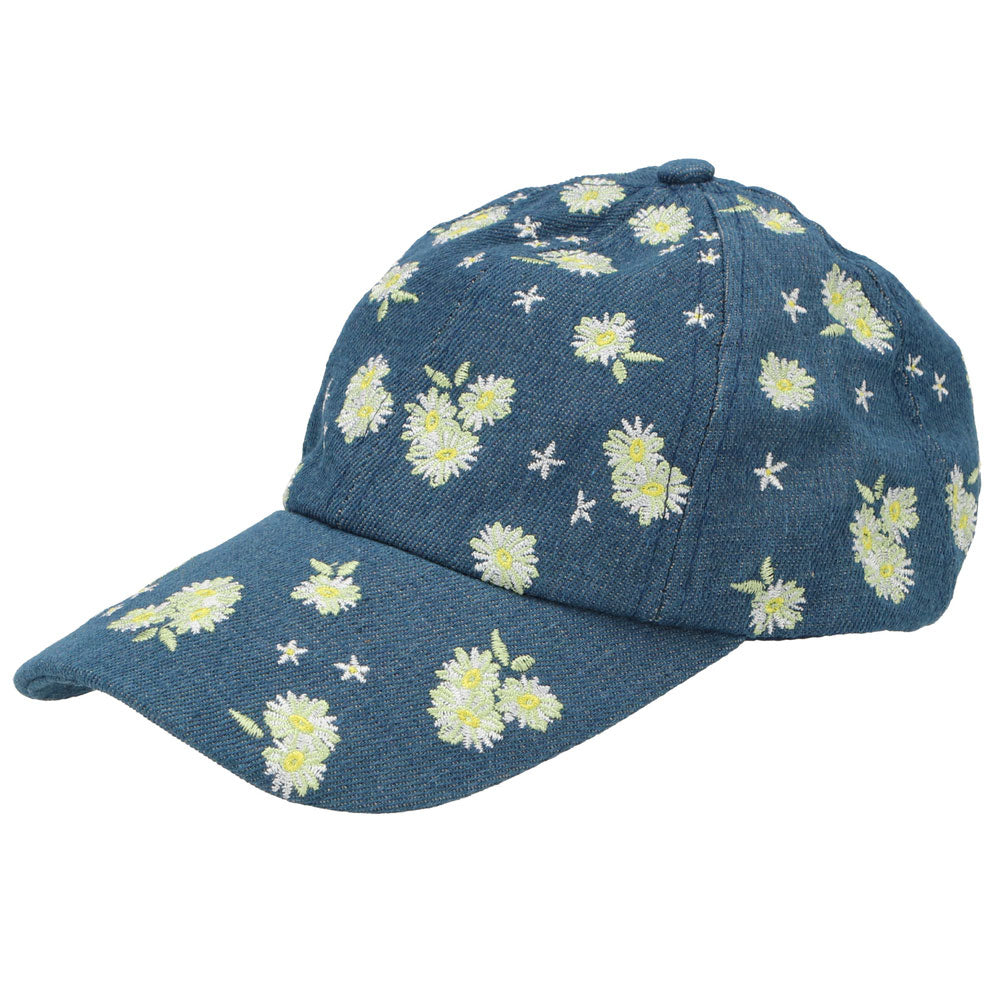 ノーブランド No Brand 刺繍キャップ リボンキャップ,フラワー