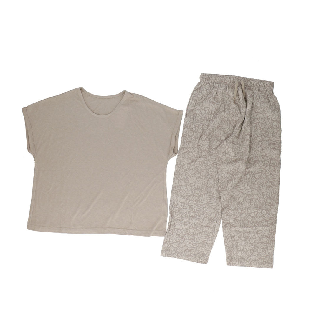 バックヤードファミリー BACKYARD FAMILY 上下セットルームウエア (04.ダークグレージュ) 04.ダークグレージュ