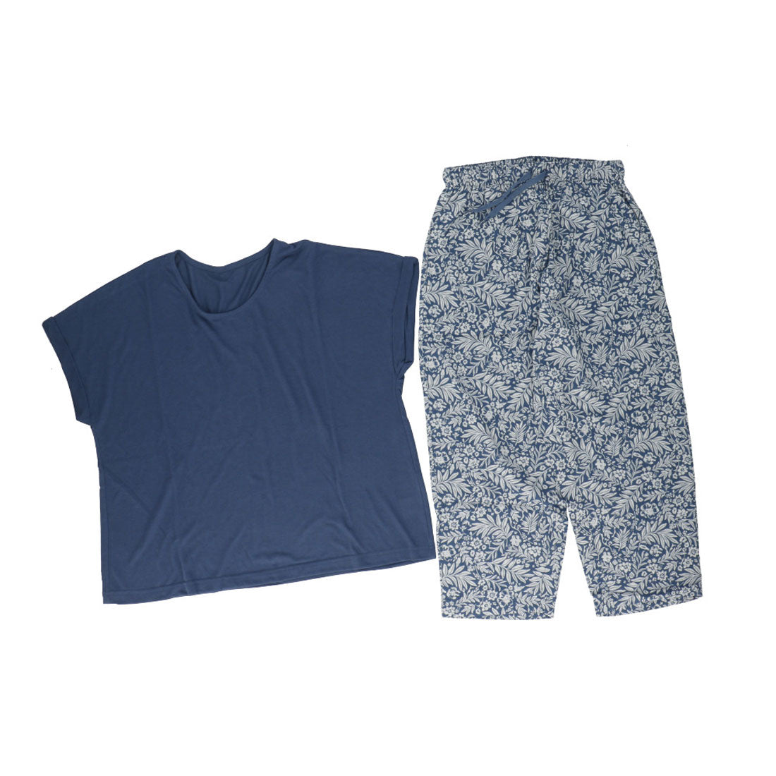 バックヤードファミリー BACKYARD FAMILY 上下セットルームウエア (85.ネイビー2) 85.ネイビー2