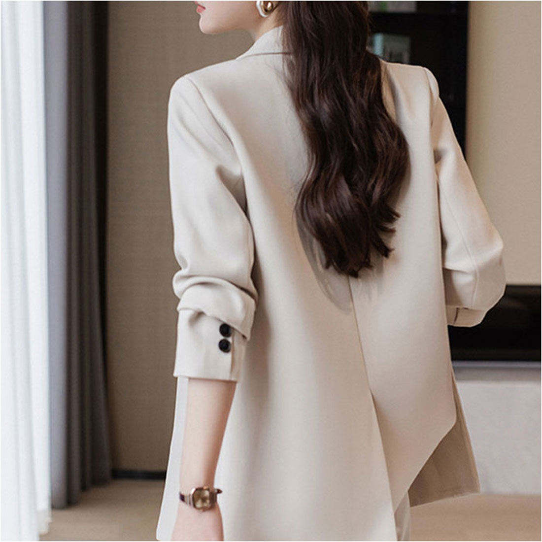 バックヤードファミリー BACKYARD FAMILY レディース スーツ パンツスーツ セット フォーマル (ワイン) ワイン