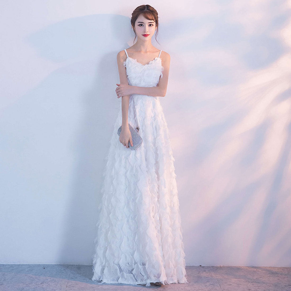 バックヤードファミリー BACKYARD FAMILY カラードレス ウェディングドレス (ホワイト) ホワイト