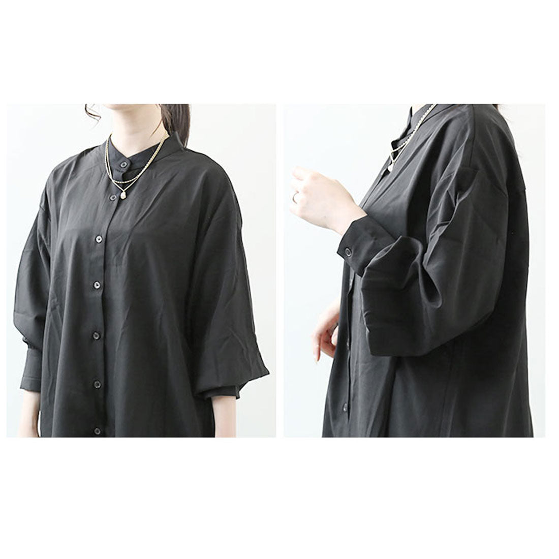 バックヤードファミリー BACKYARD FAMILY ロングシャツ チュニック ロング lysy104 (イエロー) イエロー