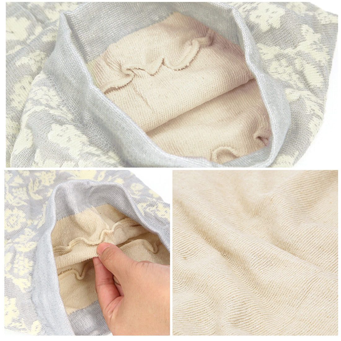 バックヤードファミリー BACKYARD FAMILY 冷えとり腹巻き (エアリーミモザ/ブルー) エアリーミモザ/ブルー