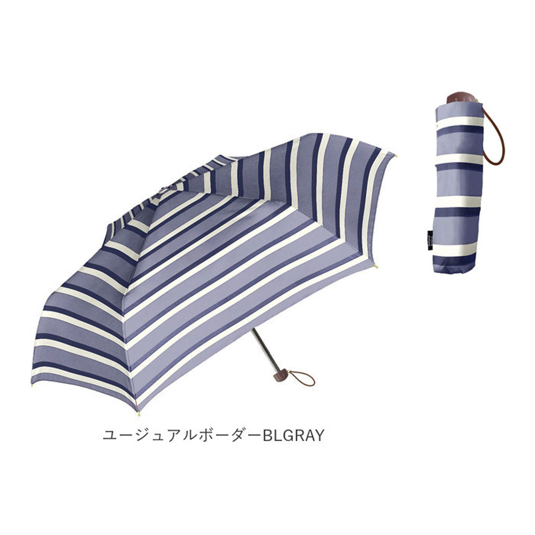 バックヤードファミリー BACKYARD FAMILY Natural basic レディース 折りたたみ傘 50cm