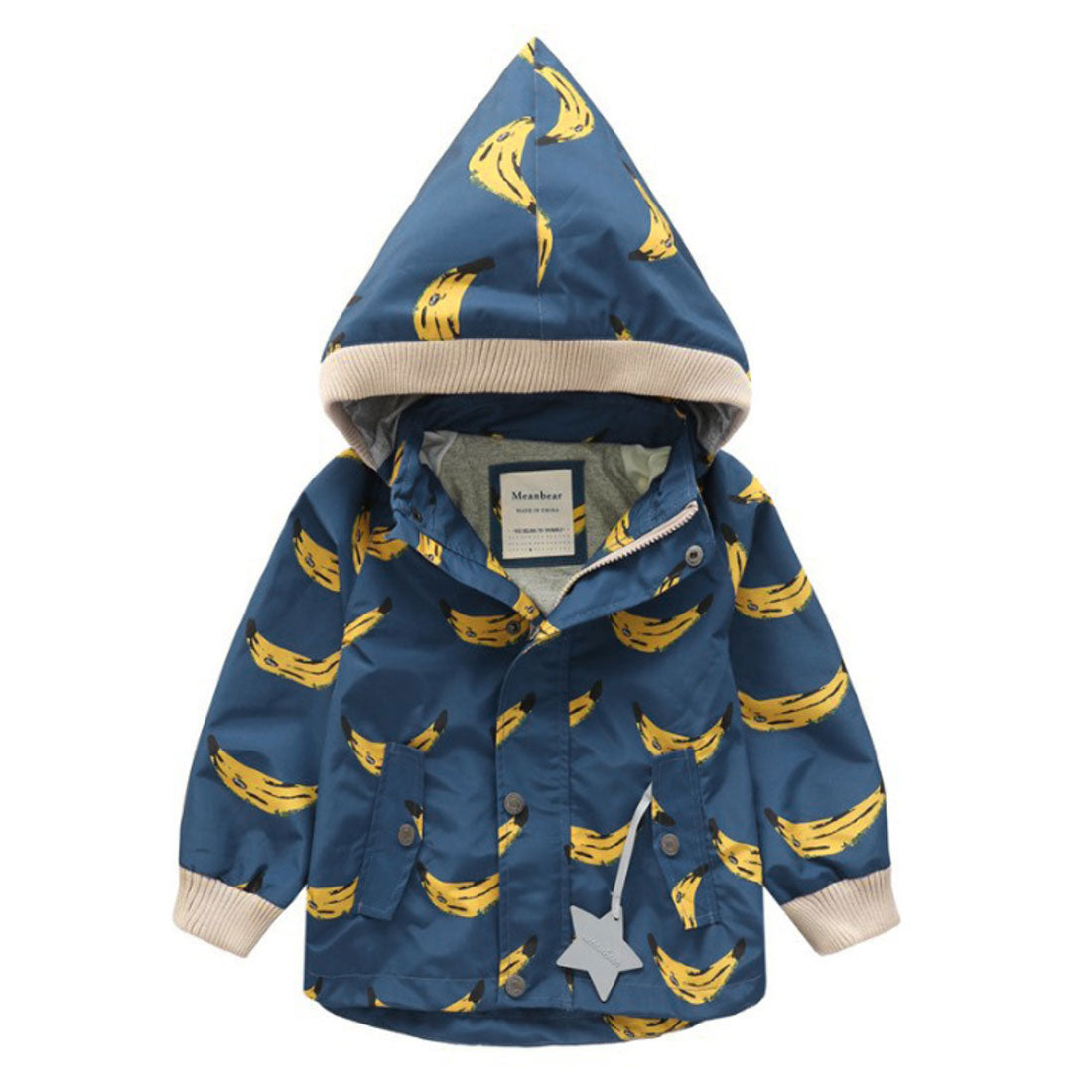 バックヤードファミリー BACKYARD FAMILY こども撥水防風コートmeanbear