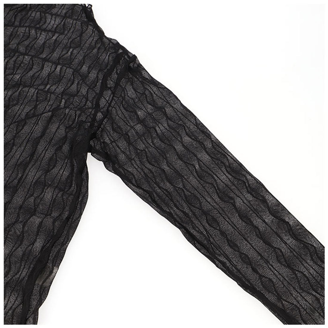 バックヤードファミリー BACKYARD FAMILY シースルー カットソー レディース 長袖 (ベージュ) ベージュ