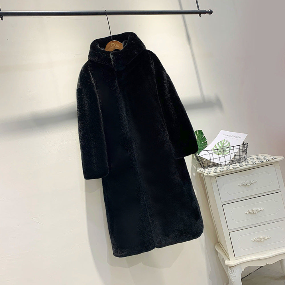 バックヤードファミリー BACKYARD FAMILY ファーコート pmycoat10 (ブラック) ブラック