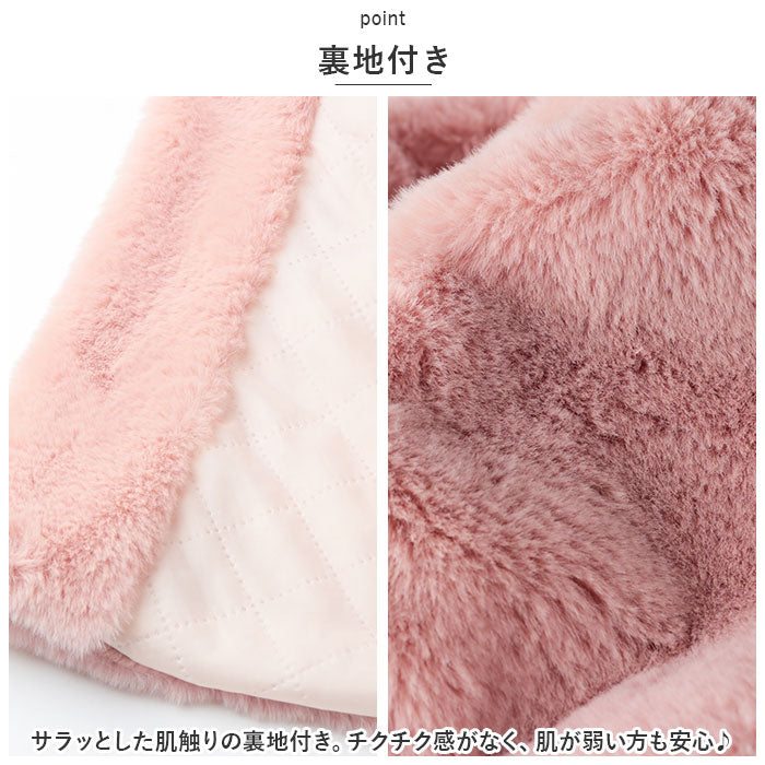 バックヤードファミリー BACKYARD FAMILY ファーコート pmycoat10 (ブラック) ブラック