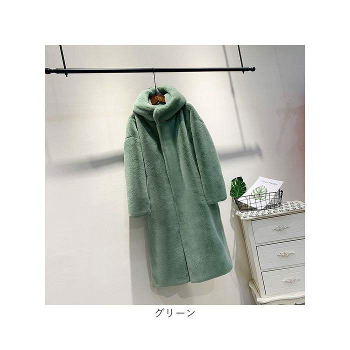 バックヤードファミリー BACKYARD FAMILY ファーコート pmycoat10 (ブラック) ブラック